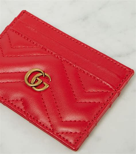 card holder gucci mens|gucci gg marmont card holder.